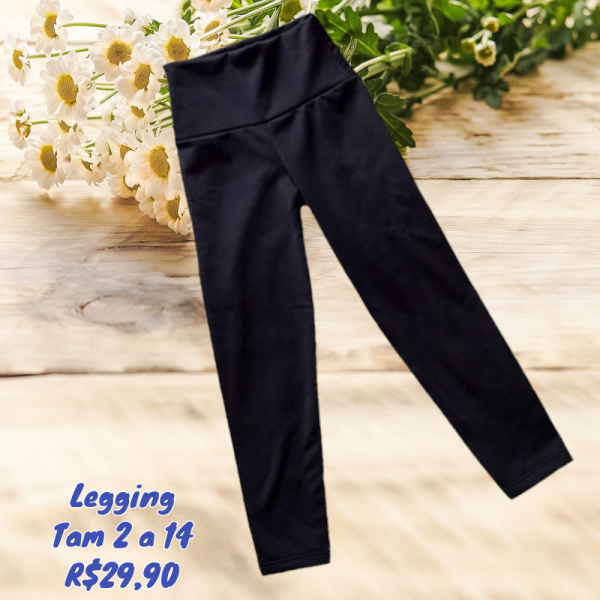 LEGGING PRETA  TAM 4