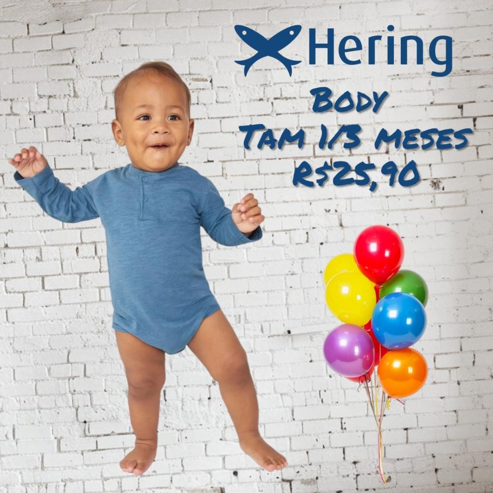 BODY ML /3 MESES AZUL TAM 1