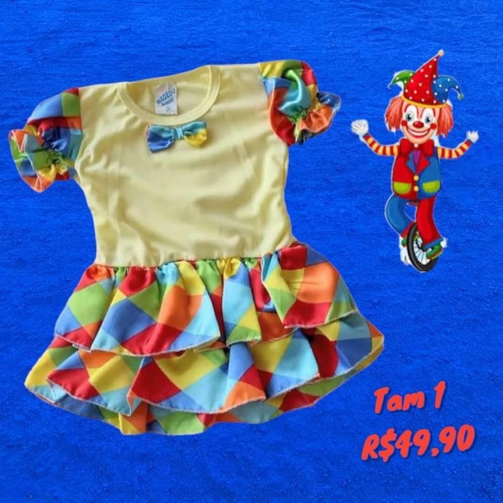 FANTASIA PALHACA  TAM 1