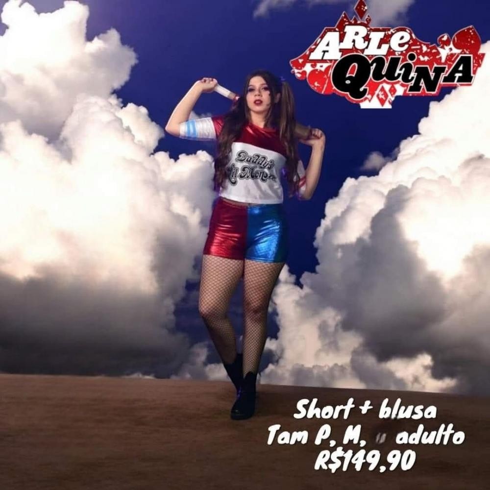 FANTASIA ALERQUINA ADULTO  TAM M