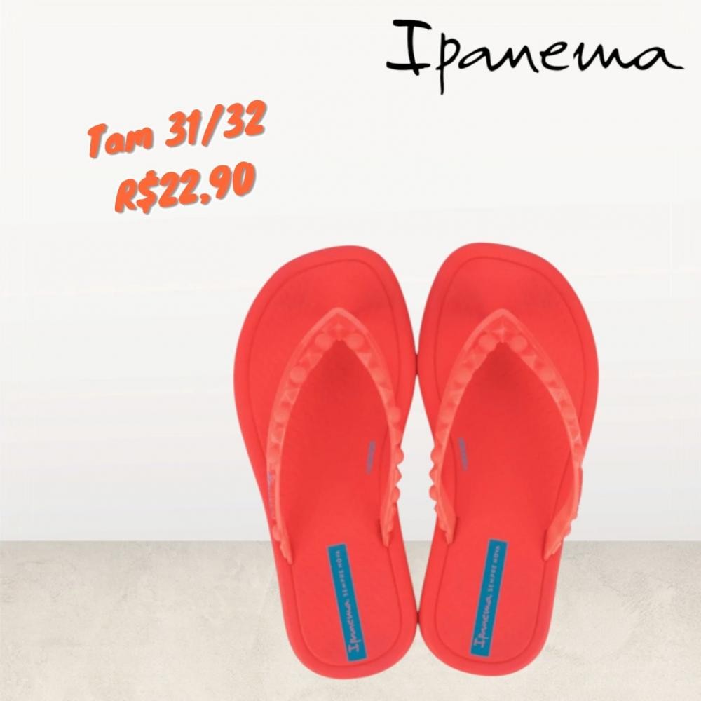 CHINELO LARANJA /32  TAM 31