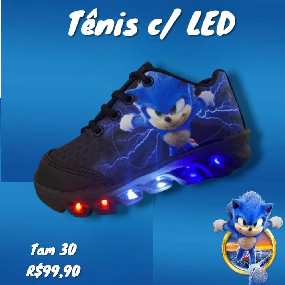 TENIS SONIC LED  TAM 30