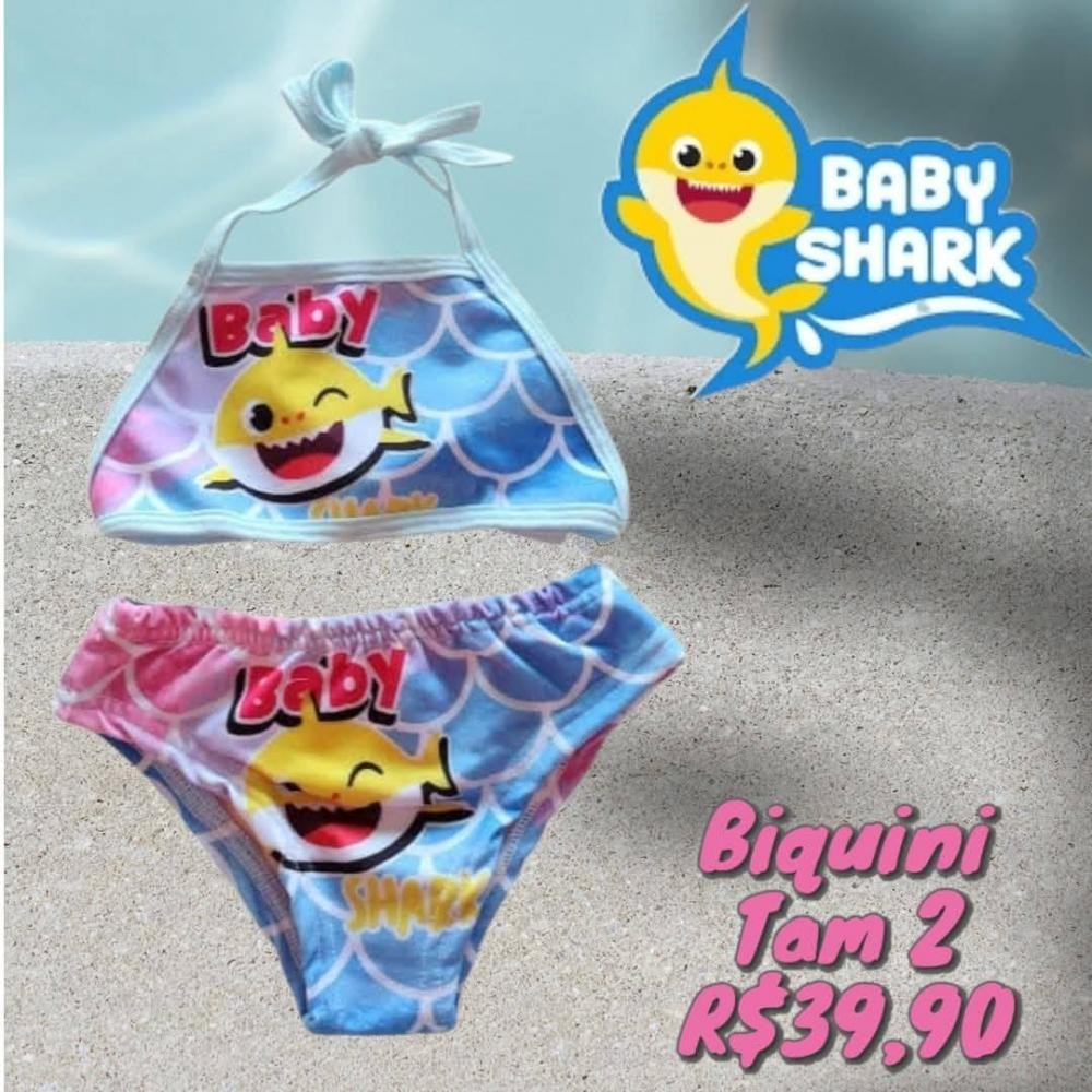 BIQUINI BABY SHARK  TAM 2