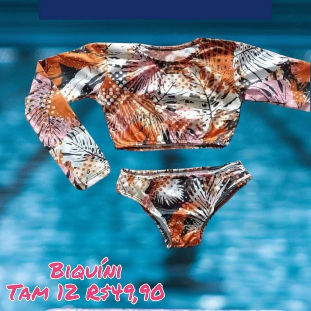 BIQUINI ML COLORIDO  TAM 12