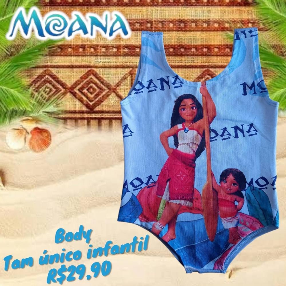 BODY MOANA INFANTIL  TAM UNICO