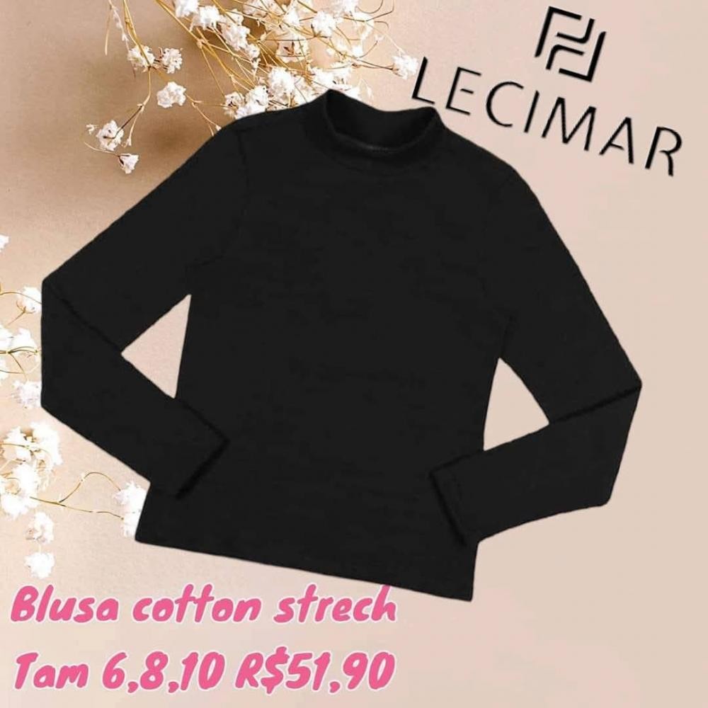 BLUSA ML COTTON  TAM 6