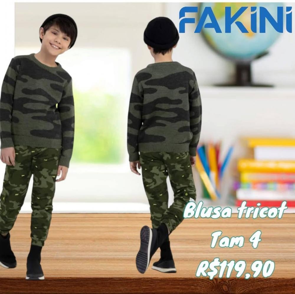 BLUSAO TRICOT  TAM 4