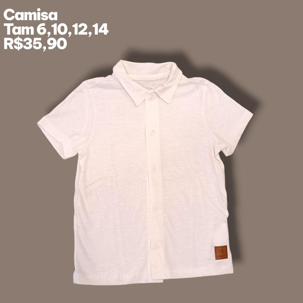 CAMISA POLO MC  TAM 12