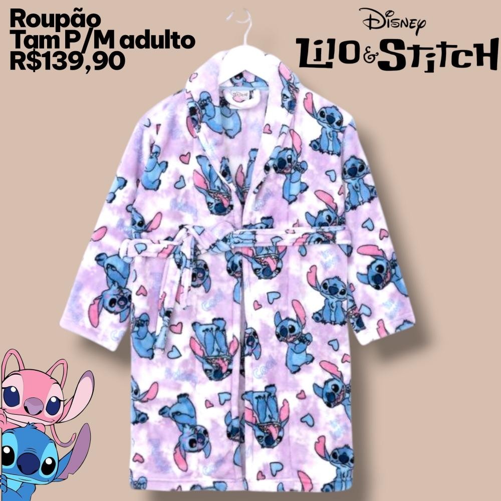 ROUPAO STITCH TAM P/M