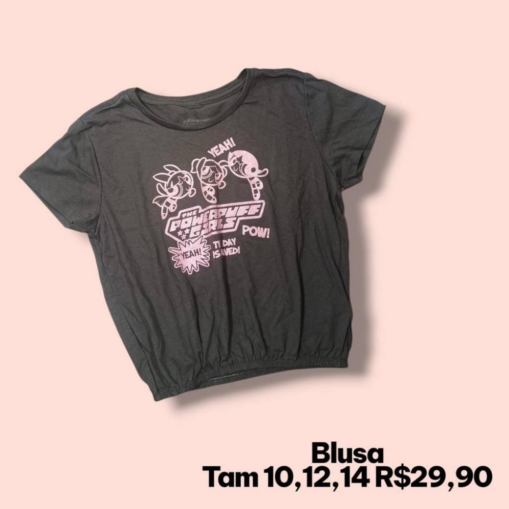 BLUSA MEN.SUPER.PODEROSAS TAM 12