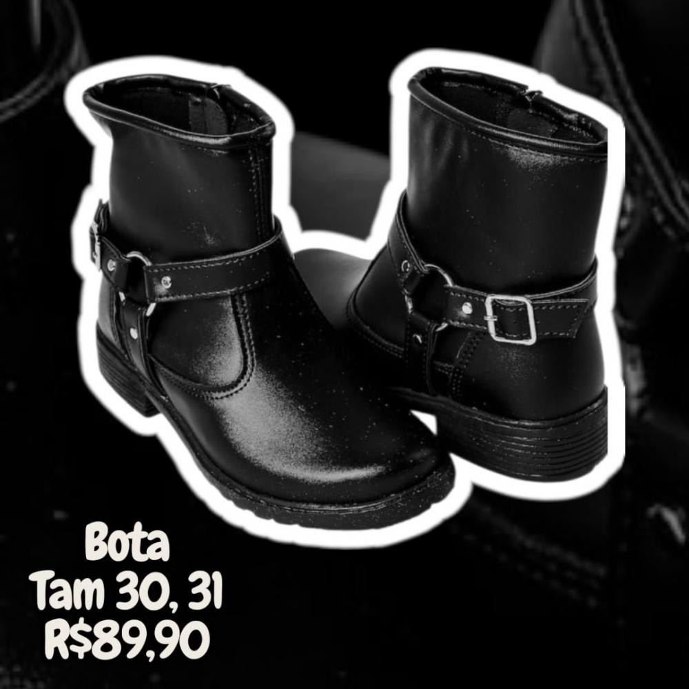 BOTA PRETA TAM 30