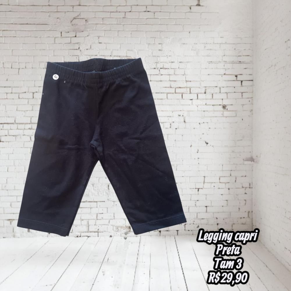 LEGGING PRETA TAM 3