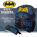 MOCHILA BATMAN 40CM + ESTOJO