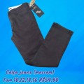 CALCA JEANS MARROM TAM 14